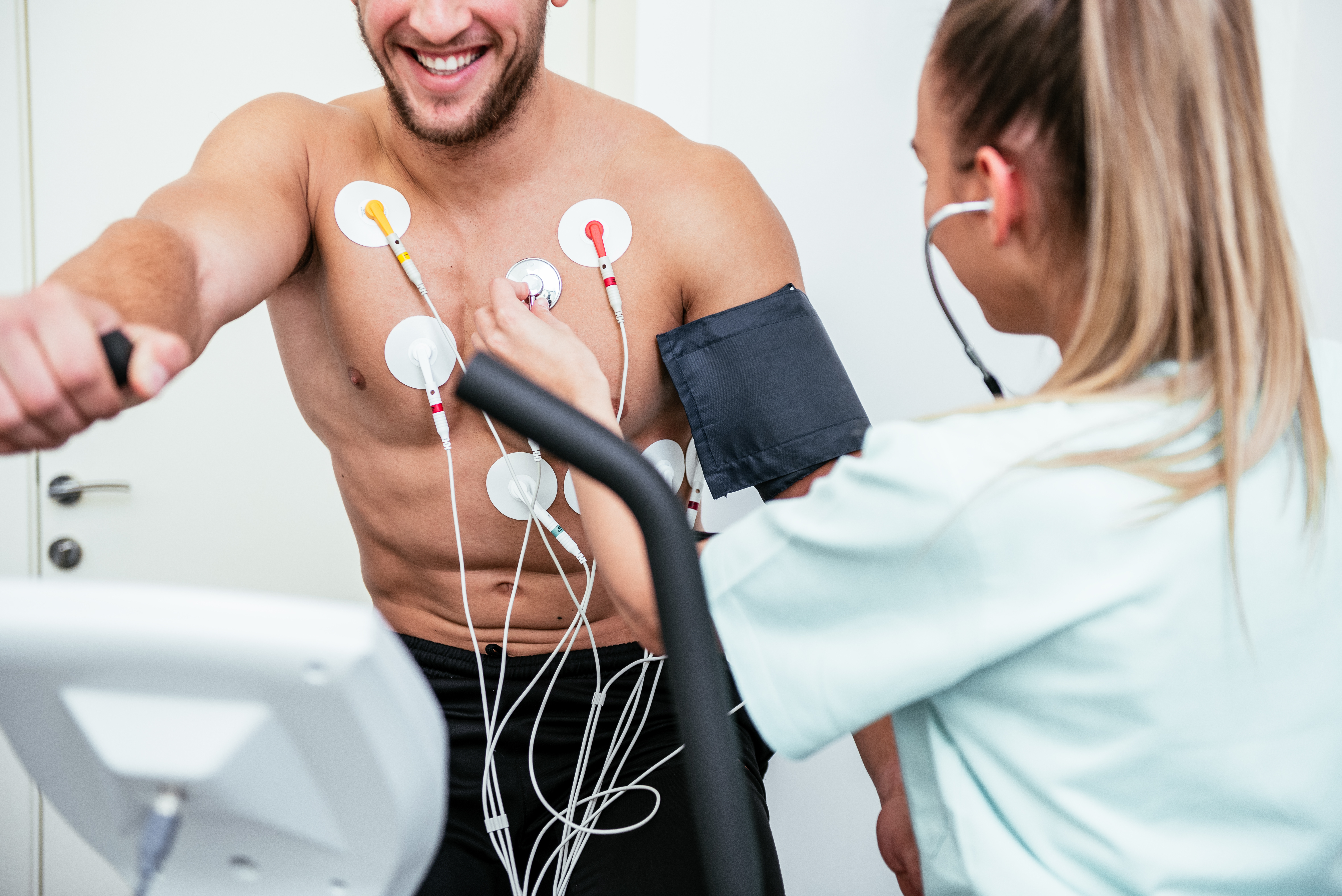 Kardiologische Untersuchung – Belastungs-EKG